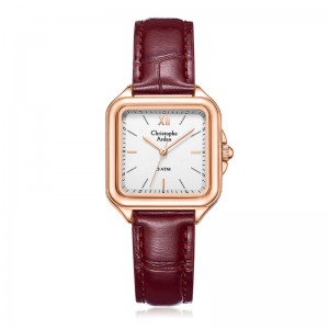 Christophe Arden CA 1003 Rosegold White Brown Leather Lady LHLRGSL